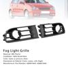 2 STK Nedre Tåkelysdeksel Gitter Grill Passer VW Polo 2002-2005