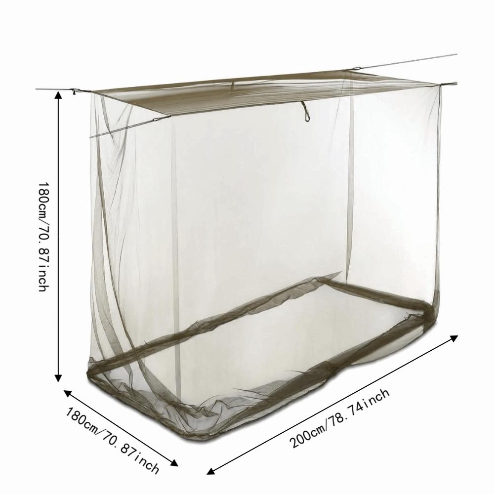 Hanging Camping Net Ultra-Fine Mesh Fine Mesh Netting Portable Outdoor Bug Net  Hiking
