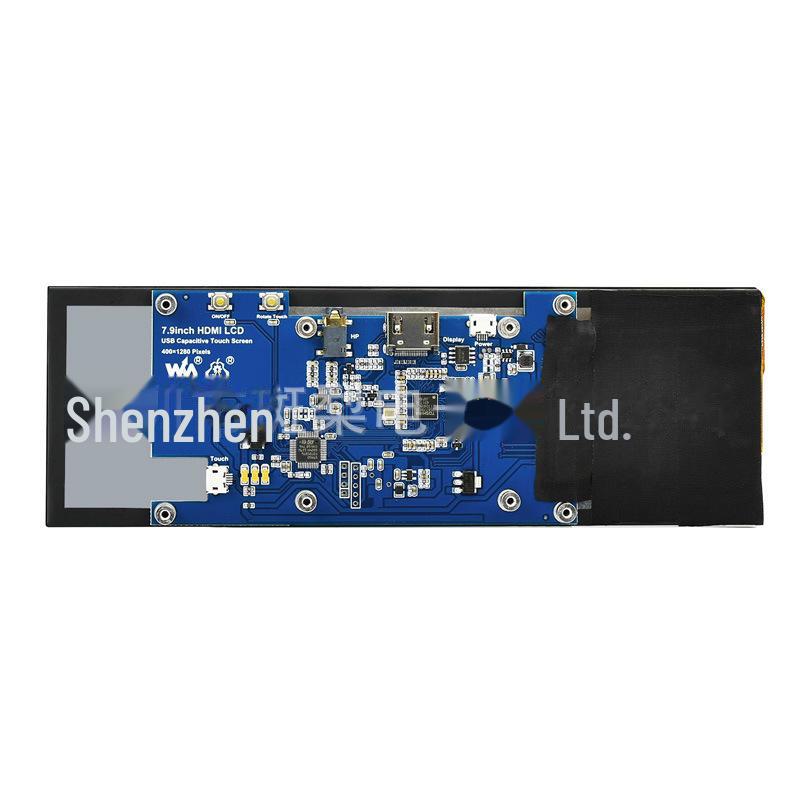 7.9 Inch IPS Capacitive Screen for Raspberry Pi/Jetson Nano, 400×1280 Resolution