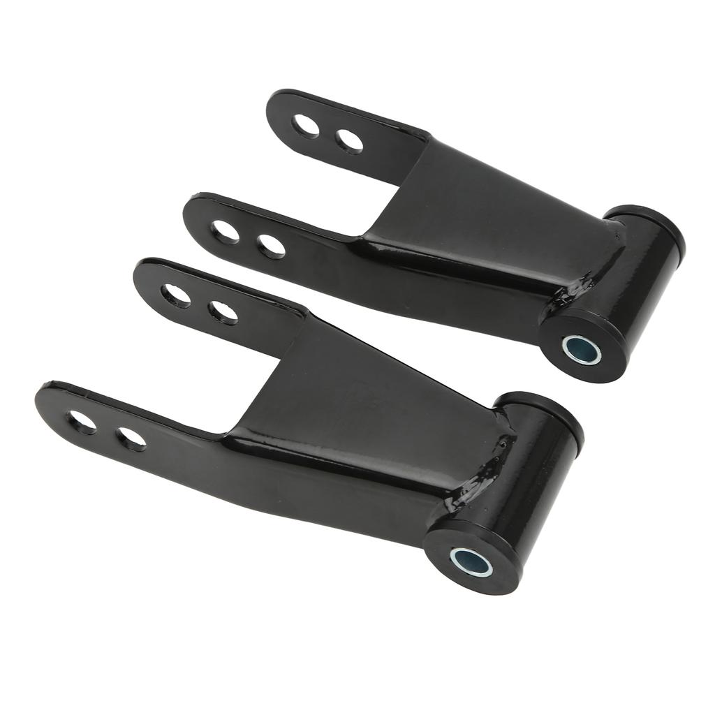 2 Stück Höherlegung Schäkel 2 Zoll Verstellbar Legierter Stahl Ersatz für Jeep Cherokee XJ 1984‑2001