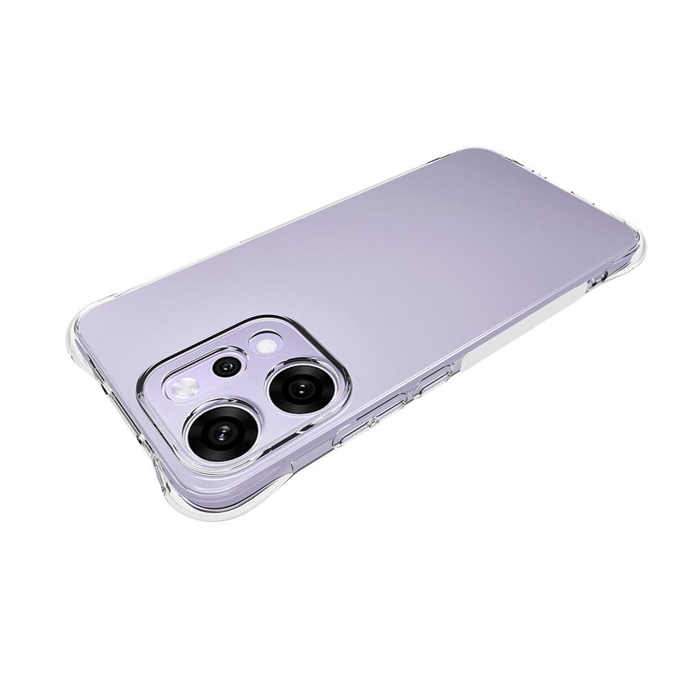 For Oppo Reno14 Pro 5G (Global) TPU Phone Case Non Slip Transparent Mobile Phone Cover