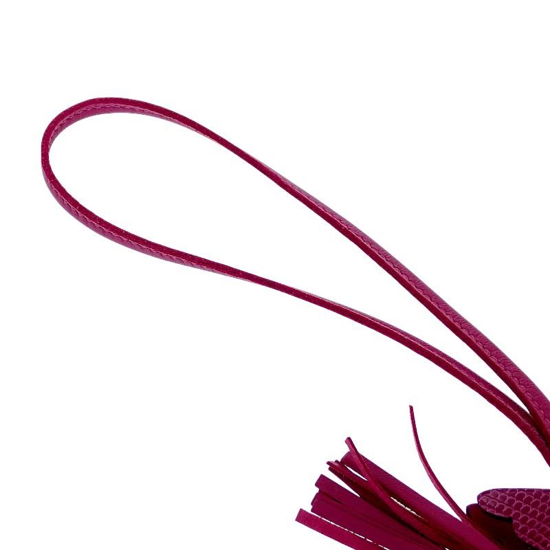 HERMES   Bag charm Rose purple Women