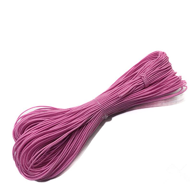 1mm High Elasticity Colored Elastic Cord for DIY Beading and Bracelets - Wengwan Buddhist Bead Cord