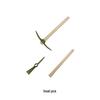 Manganese Steel Dual-use Pickaxe