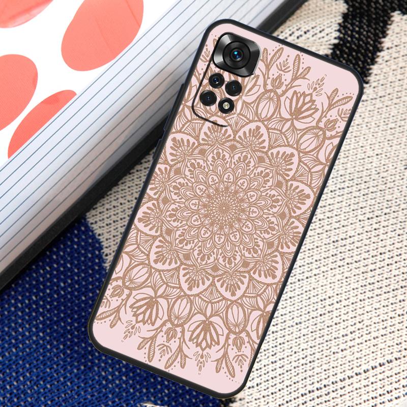 

Чехол с индийским узором Мандала для Xiaomi Redmi Note 14 13 12 11 Pro 11S 12S Redmi 10 13 15 13C 15C 10C 12C 14C Funda Redmi Note 14 Pro 5G