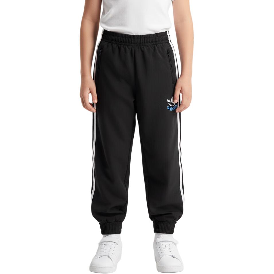 Adidas Originals Striped Cuffed Sweatpants Kids bottoms KW1179 140
