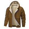 Men'S Zipper Jacket, Casual Retro Long Sleeved Cardigan Jacket