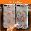 Iphone 87 For Plus X Flower Pattern 3d Cute Soft Case Silicone Tpu Cover Back