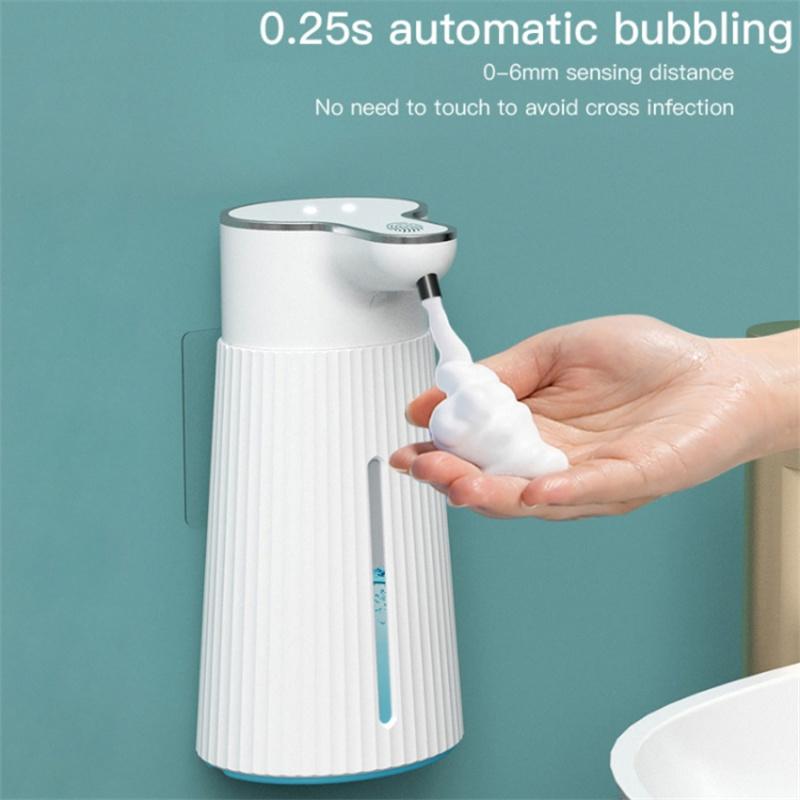 

Touchless Automatic Foaming Soap Dispenser Wall Mounted Soap Dispenser ABS Hand Sanitizer Dispenser 400ml Type A