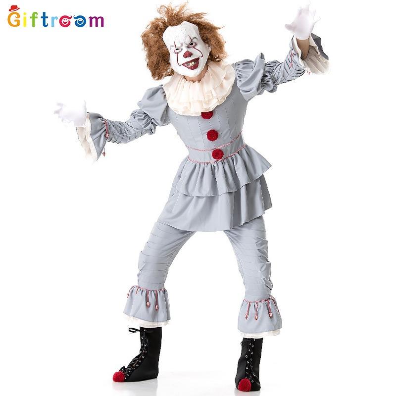 Masquerade Orgy Party Clothes Adult, Female Clown Clothes Tops Skirts Suits