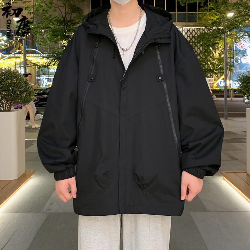Unisex Cityboy Style Hooded Outdoor Jacket