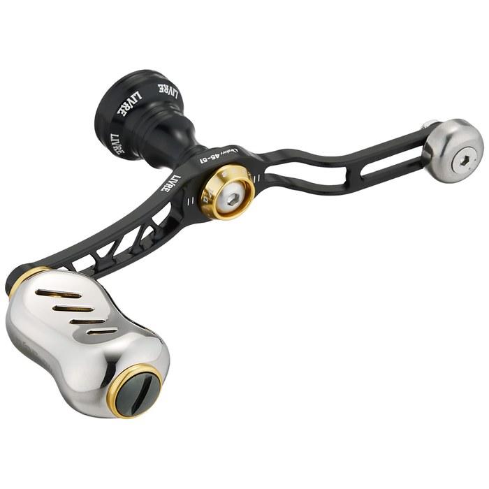 LIVRE Union 45-51 Fino Рукоятка для Daiwa Black x Gold 6891 (Черный P + Золотой G, 45-51 мм, регулируемый)