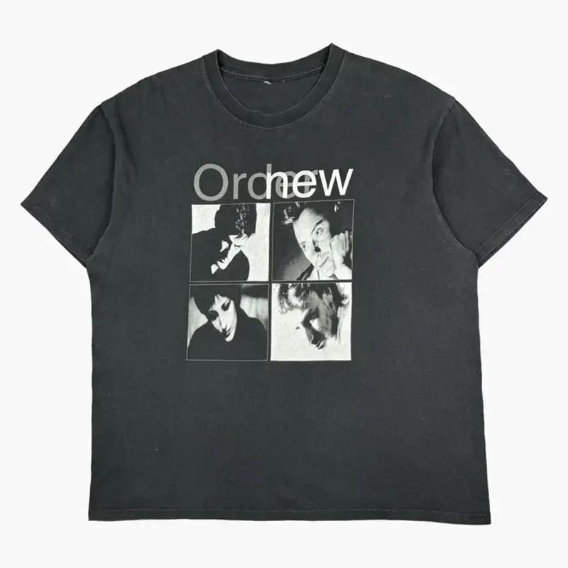 Art New Order Alternative Rock Band Tshirt 100 Cotton Graphic Tee Unisex Unisex Summer Streetwear