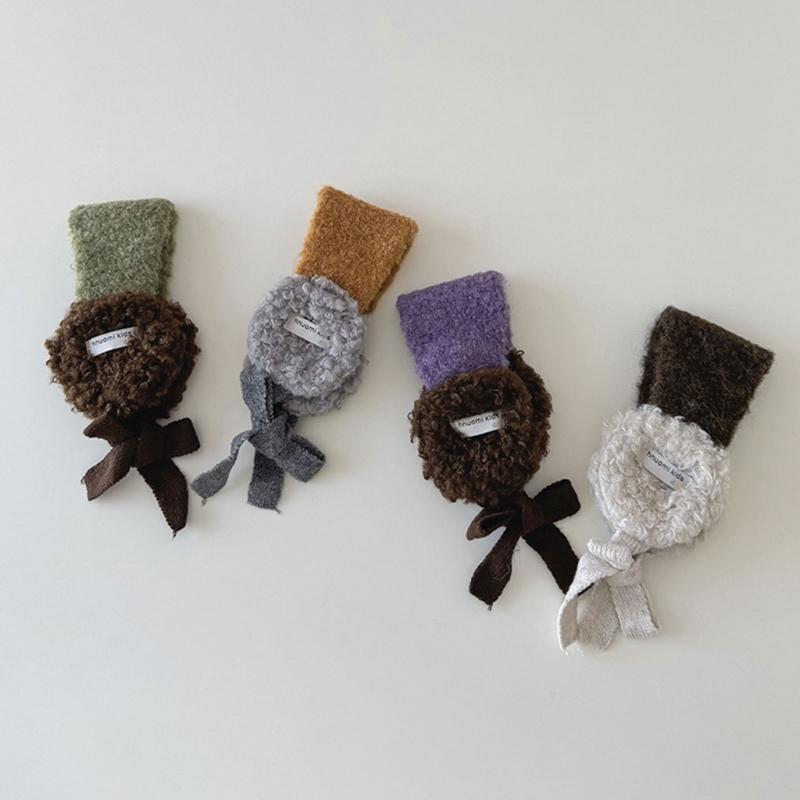 Knit Ear Muffs for Children Ages 3 to 12 Providing Excellent Warmth Adjustable Headband for Secure Fit Winter Protection