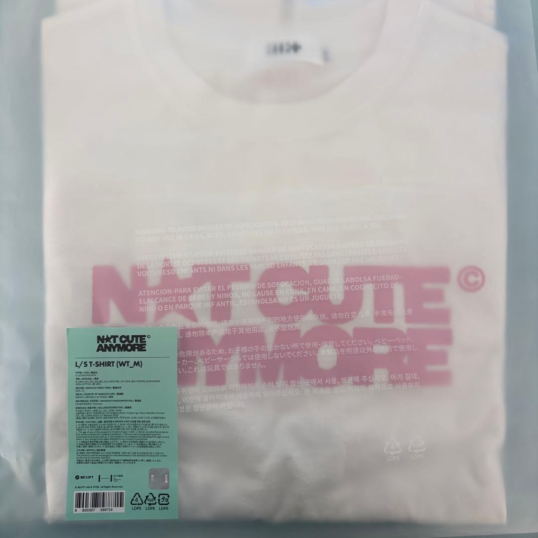 

[Б/У] ILLIT БОЛЬШЕ НЕ МИЛЫЙ MD Футболка с длинным рукавом, Размер M