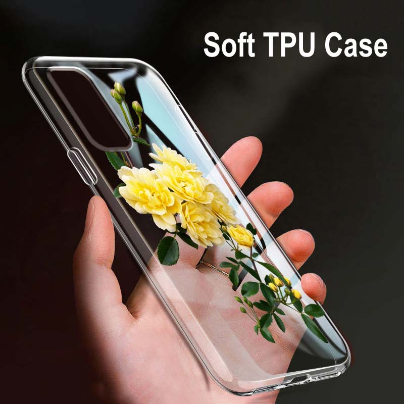 

Love Fresh Flowers для OPPO Reno7 SE 6 5 ZF 4G 5G Find X2 X3 Neo Lite Pro Plus Прозрачный мягкий чехол для телефона Coque OPPO Reno7 5G