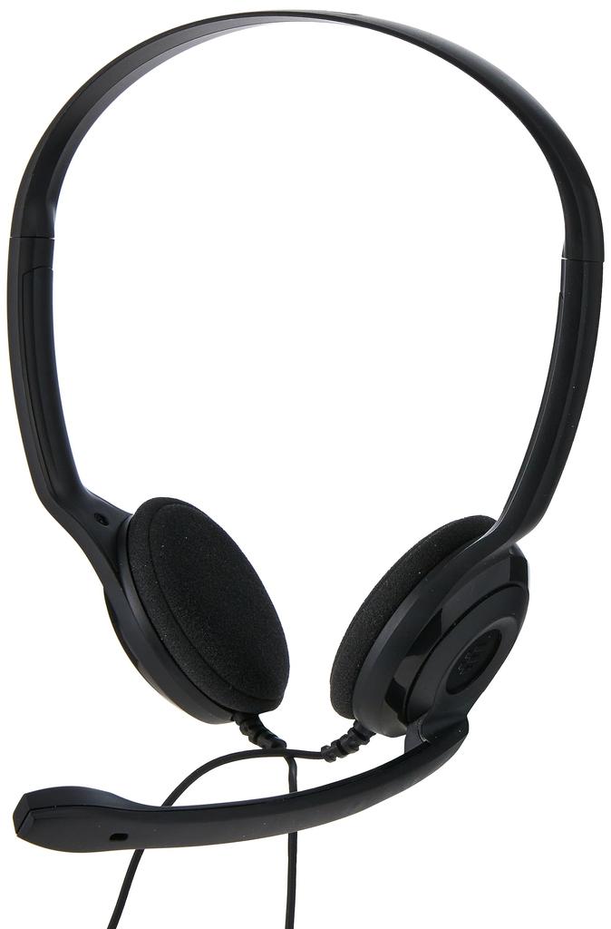 Sennheiser PC5 Chat Internet Gaming Headset Noise Canceling Microphone Casual Gaming Lightweight High Comfort Minimalistic Black - Communication,