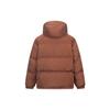 Reebok Solid Color Comfortable Warm Down Jacket Unisex Outerwear Brown 24FRM207UGBR