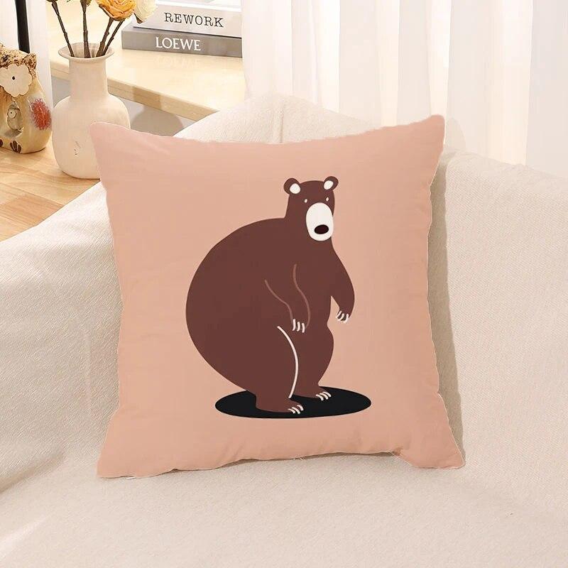 Sleeping Pillow Animal Cushion Cover Car Office Gift   Sofa   Decorative