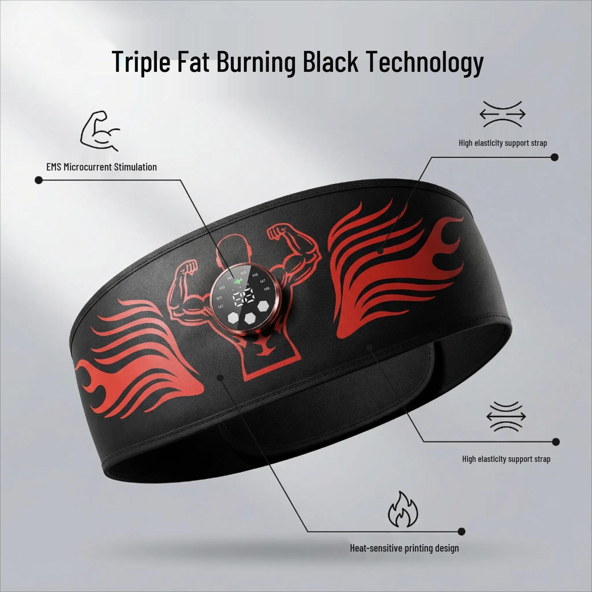 EMS Pulse Fitness Belt: Workout & Physio Instrument SRK-EMS1