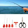 6Pcs Fishing Baiting Needle Hook Needle Fishing Baits Needle for Fishing Carp Fishing Baiting Rig Tool Fishing Needle