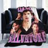Damon Salvatore Ian Somerhalder Blankets Coral Fleece Plush  Winter   Ultra-Soft Throw Blanket for Sofa Office Rug Piece