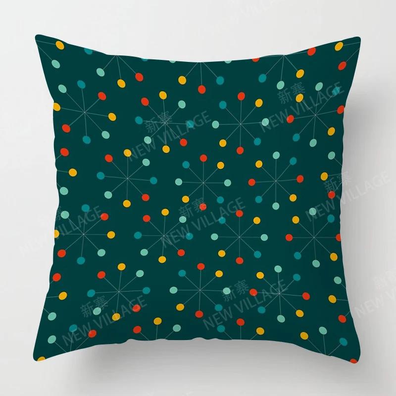 Nordic Fall Home Decor Autumn Throw Pillow Case Sofa Cushion Cover Modern X X X X Geometry