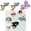 New Ocean Animal Plush Puppet Toy For Toddlers Interactive Shark And Turtle Hand Puppets Perfect Gift For Children Characters)