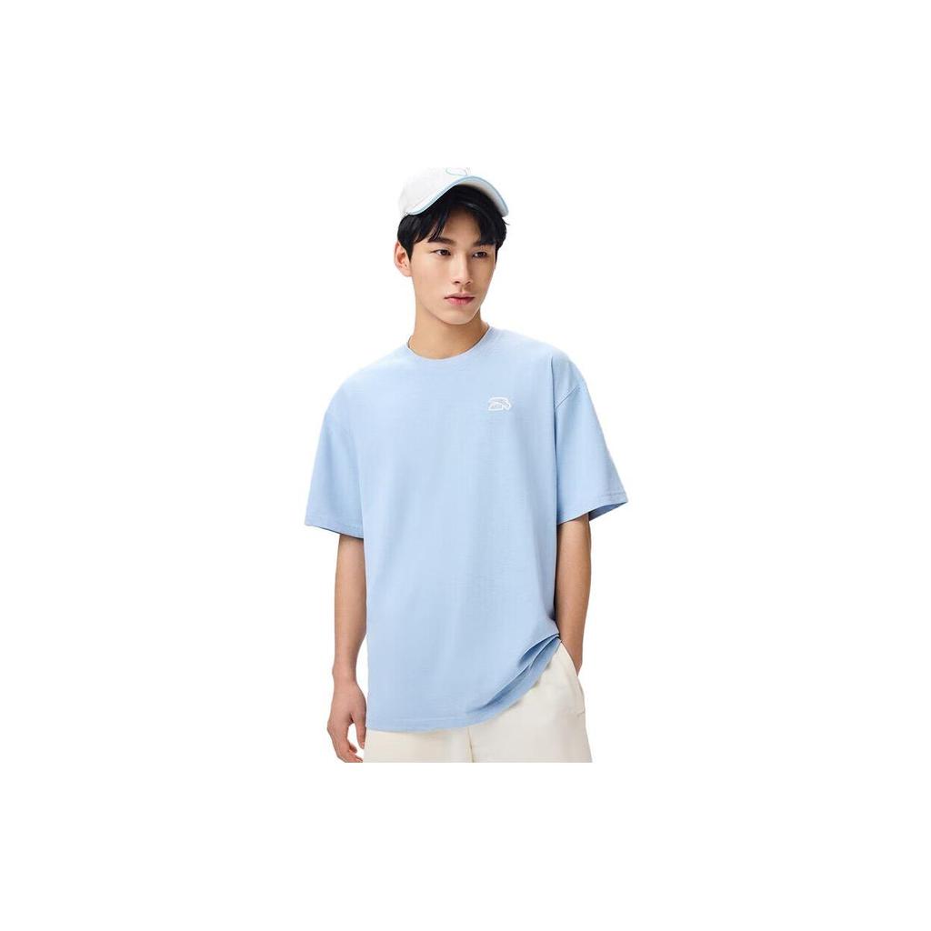 Anta Life Collection T Shirt Unisex Ceramic Blue 972328113