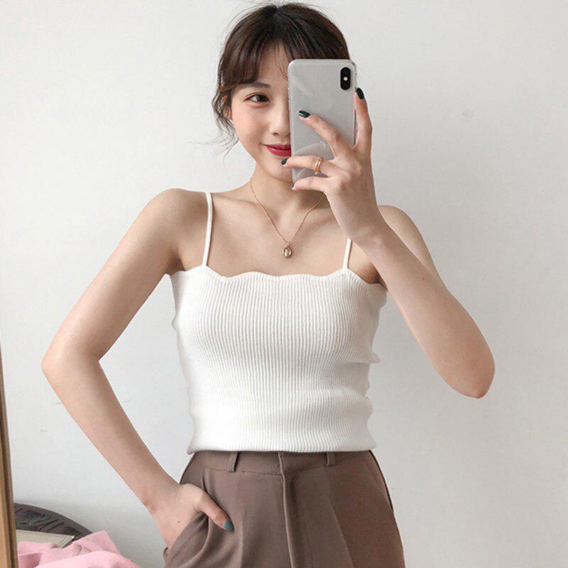 Buy Fashion Sexy Croptops Vest For Women Summer Strappy Tank Top ...