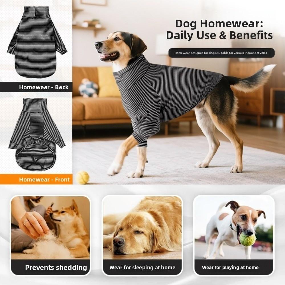 with Stripes Dog Jumpsuit Soft and Comfortable Dog Recovery Suit Dog Pajamas  Dogs Clothes