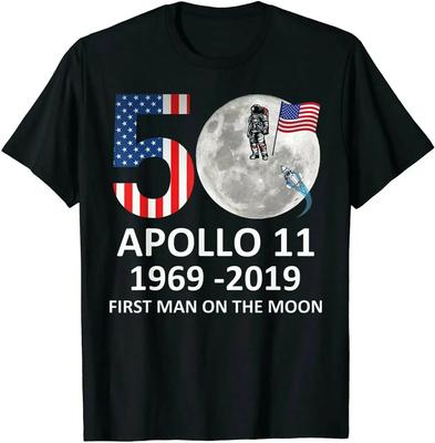 Apollo 11 50th Anniversary Shirt Moon Landing July 20 1969 Tshirt S5xl 2019 Unisex Tees