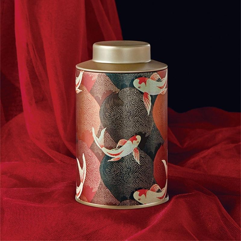 Portable Empty Tea Tin Can Reusable Tea Containers Travel Small Tea Packagings Box Vintage Tea Sealed Jar Easy To Use