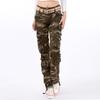 Cotton Pantalon Femmes 2025 Men Women Workout Military Multi-Pocket Baggy Cargo Pants Loose Straight Trousers Hip Hop Pants