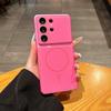 Samsung S26 ULTRA Full Coverage Phone Case: Large Window Crystal Lens & Magnetic Protective Cover for S25/S24