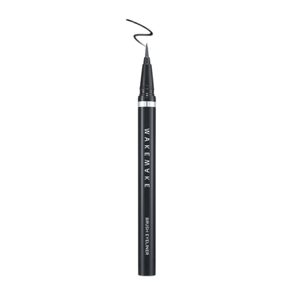 WAKEMAKE Ironclad Brush Smooth Application Eyeliner 01 Black