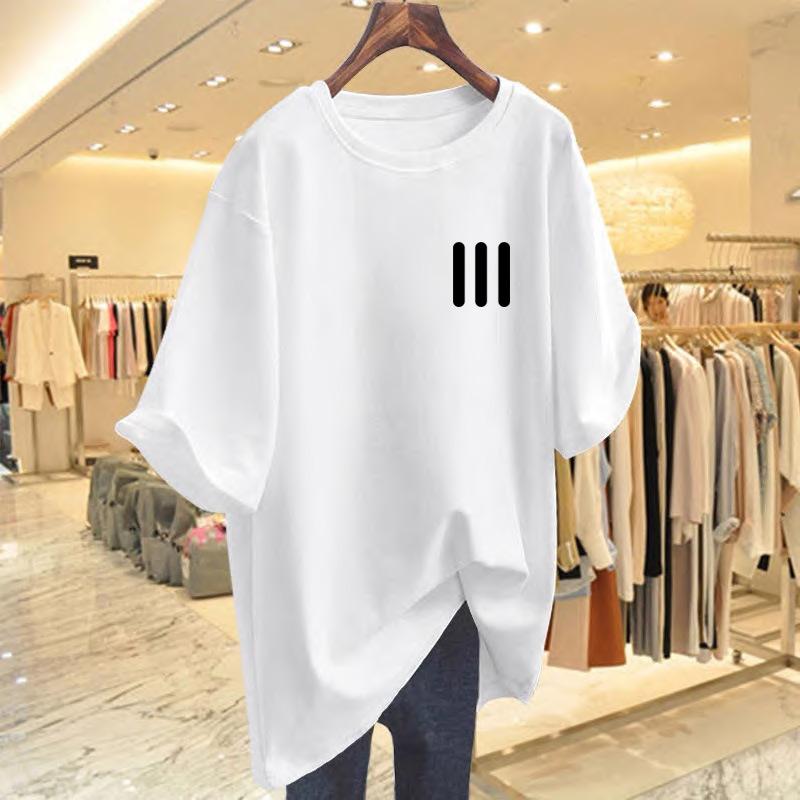 

Женская летняя футболка из чистого хлопка, модного американского бренда, с маленьким принтом на груди, с короткими рукавами, оверсайз, с рукавами до локтя S