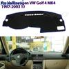 Armaturenbrettabdeckung Armaturenbrettmatte Teppichmatte Sonnenschutzhaube Decke Zubehör für Volkswagen VW Golf 4 MK4 1997~2003 1J