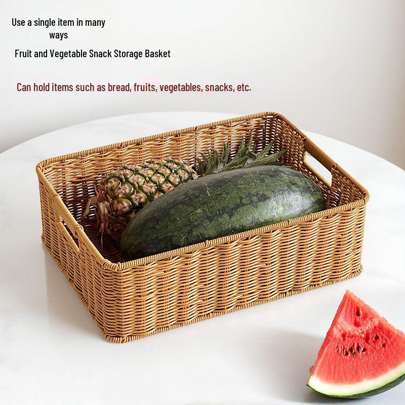 Geflochtener Kunst rattan Aufbewahrungskorb für TV-Schrank oder Supermarkt-Display