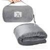 Foldable 2-in-1 Fleece Blanket Travel Airplane Throw Multi-Function Portable for Wholesale