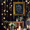Golden Circle Dot Star Garland Banner 4m Party Hanging Decoration  Mother's Day Gift