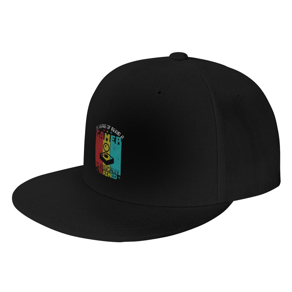 Fashion  Years of Being A Gamer Classically Trained Flat Brim Sun Hat  Camping Hat Womens