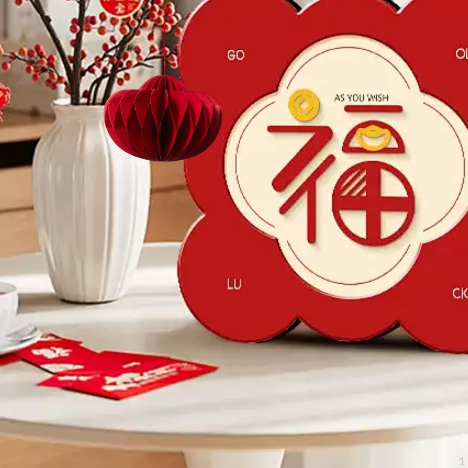 

Китайский Год Фонарь Украшение Подвесной Орнамент Подарок Внутренний Весенний Фестиваль для Стены Type D