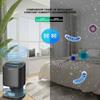 Compact Dehumidifier for Bedroom, Small Portable Dehumidifier for Home,