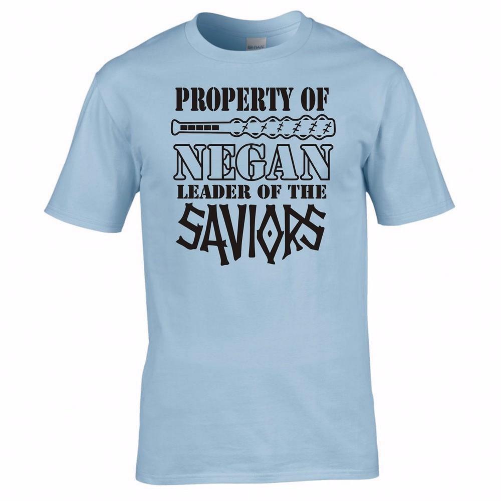 The Walking Dead Property Of Negan Saviors Leader T Shirt New 2XL