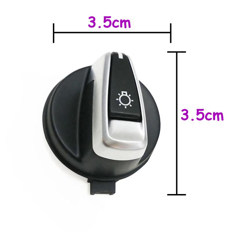 E84 E87 E88 E82 E90 E91 E92 E93 AUTO Headlamp Car Front Headlight Switch Knob Rotary Button Cover For BMW 1 3 X1 Series