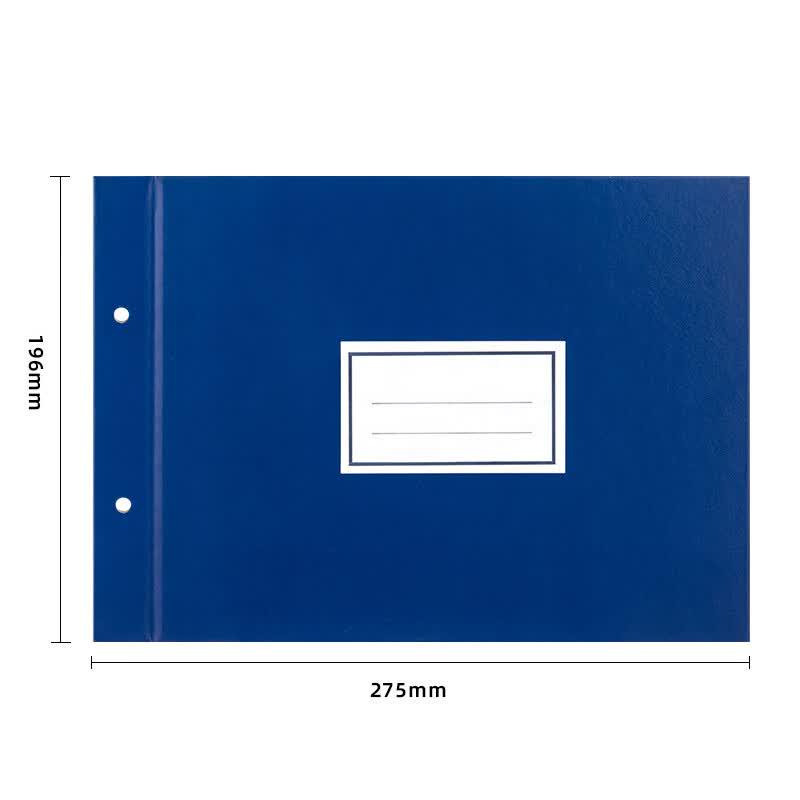 Deli 3461 Loose-Leaf Ledger Book Cover 16K