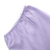 Women's Flowing Pleated V-Neck 3/4 Sleeve Linen Dress