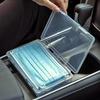 Transparent Desktop Storage Case Multifunctional Dustproof Pencil Storage Box Eco-Friendly PP Large Capacity