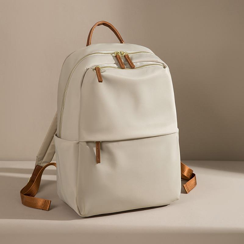 Large Capacity Backpack for Women Lightweight Laptop Travel Bag Simple Oxford Cloth School Bookbag for High School Middle School